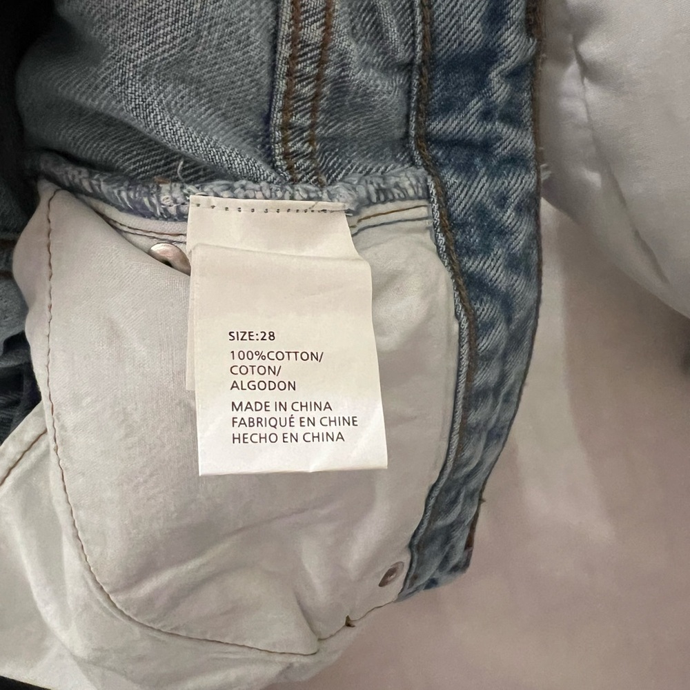 O’Neill Light Blue Distressed Women's Jeans - Picture 7 of 8